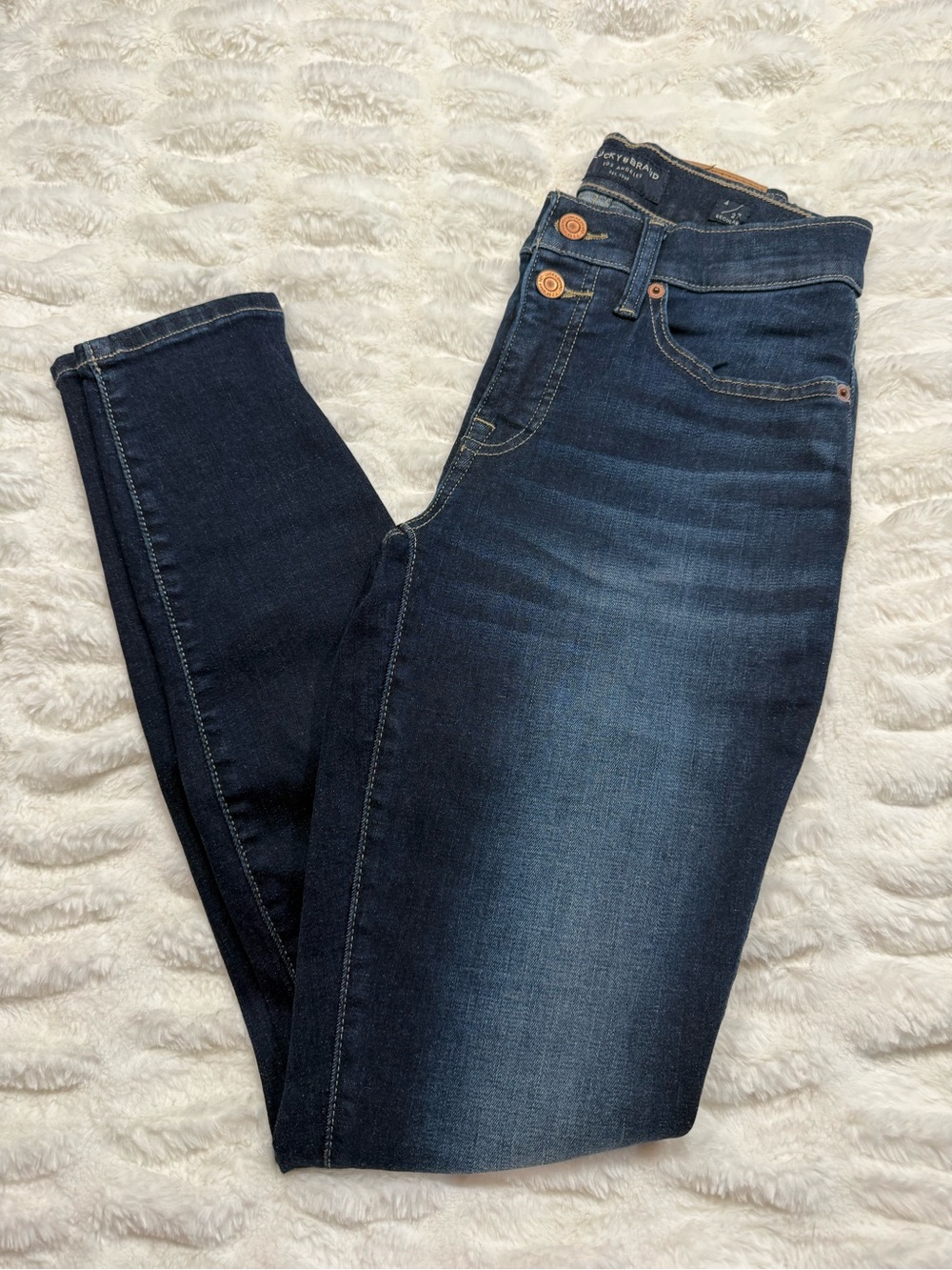 Lucky Brand Dark Blue Women's Skinny Jeans Size 4 / 27